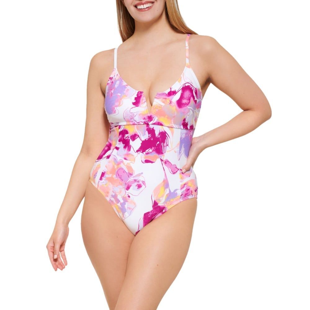 Mynah Island Bliss V Wire One Piece Swimsuit Size XS